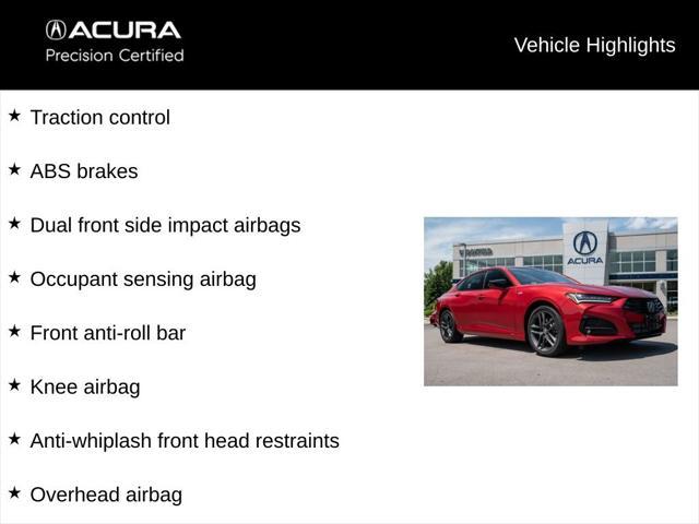 used 2025 Acura TLX car, priced at $45,900