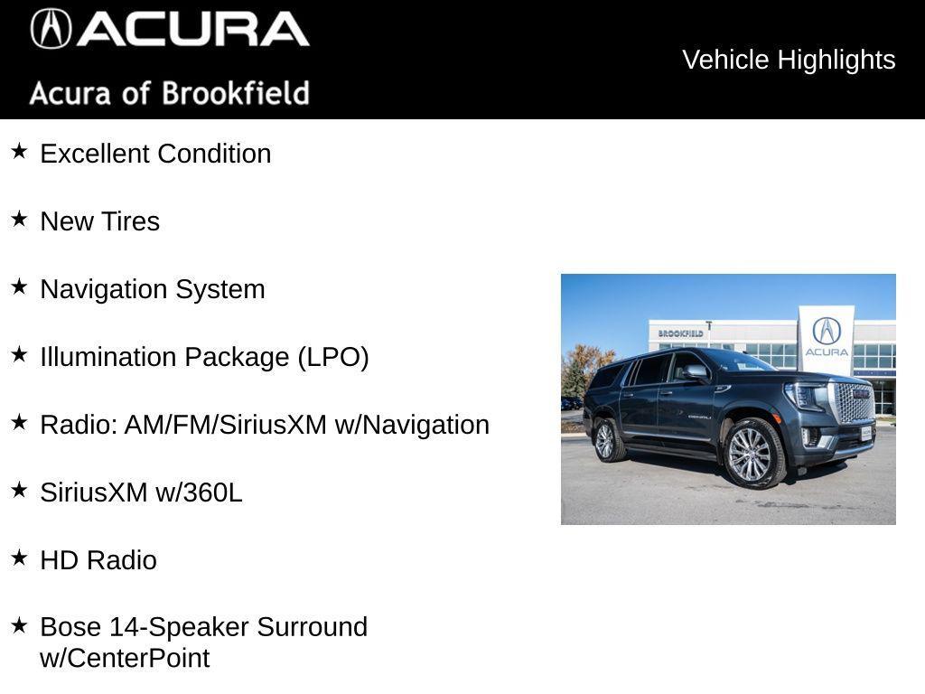 used 2021 GMC Yukon XL car, priced at $48,125