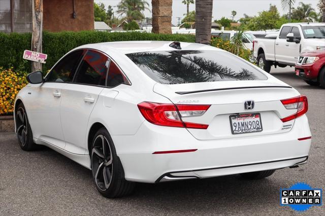 used 2022 Honda Accord Hybrid car, priced at $24,995