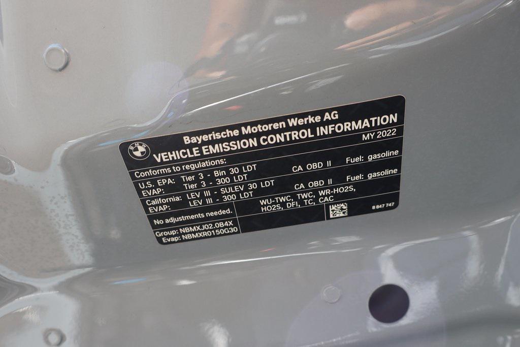 used 2022 BMW X3 car, priced at $24,995