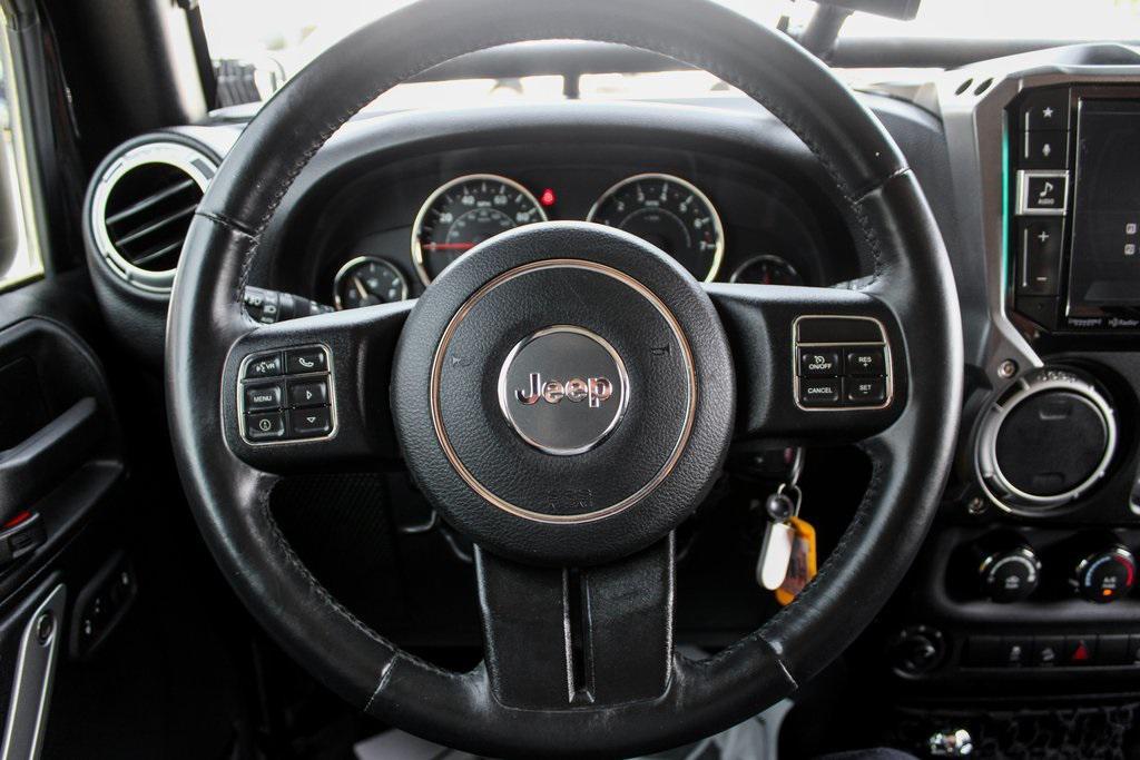 used 2016 Jeep Wrangler Unlimited car, priced at $18,995