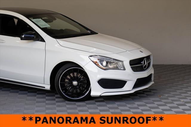 used 2016 Mercedes-Benz CLA-Class car, priced at $15,495