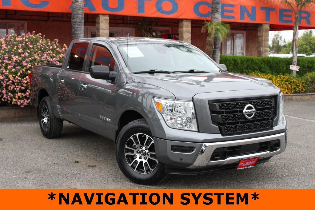 used 2021 Nissan Titan car, priced at $27,995