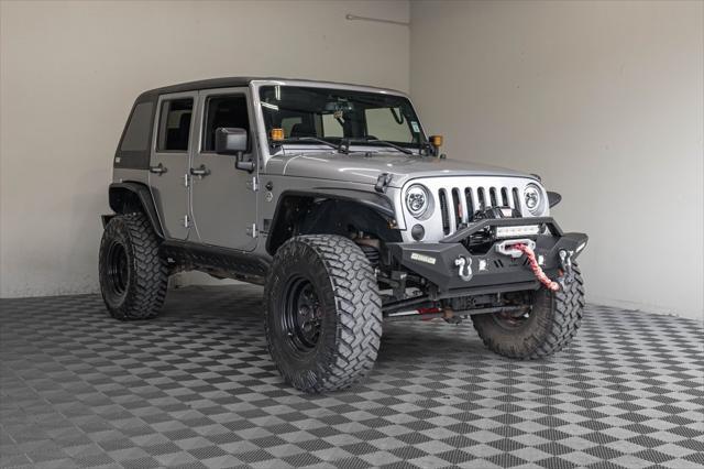 used 2014 Jeep Wrangler Unlimited car, priced at $17,995