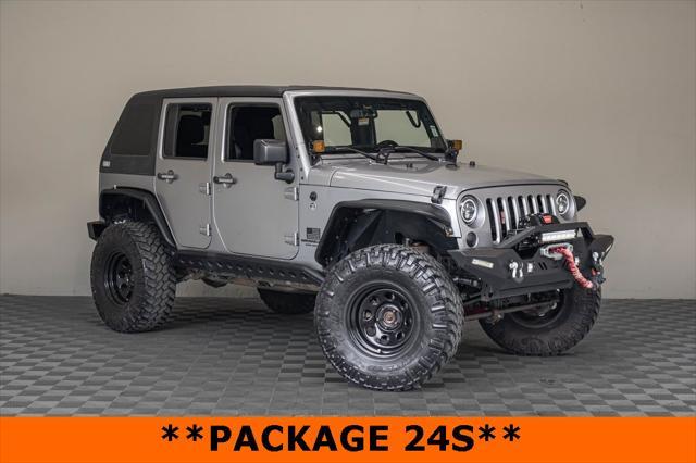 used 2014 Jeep Wrangler Unlimited car, priced at $17,995