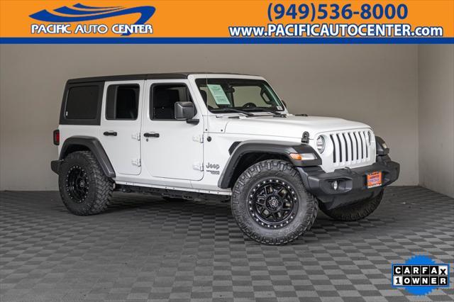 used 2020 Jeep Wrangler Unlimited car, priced at $24,995