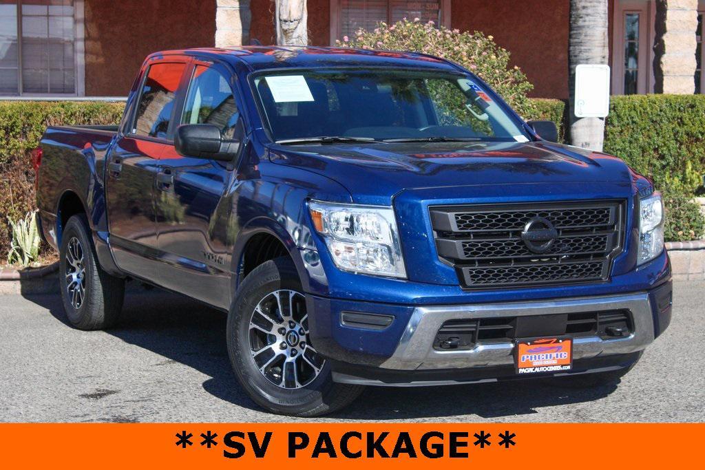 used 2022 Nissan Titan car, priced at $21,995