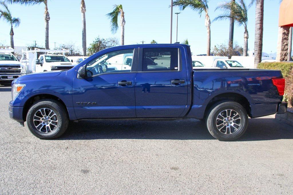 used 2022 Nissan Titan car, priced at $21,995