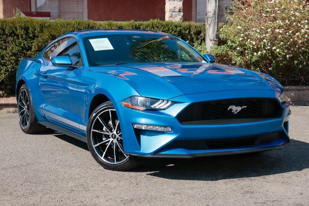 used 2021 Ford Mustang car, priced at $21,995