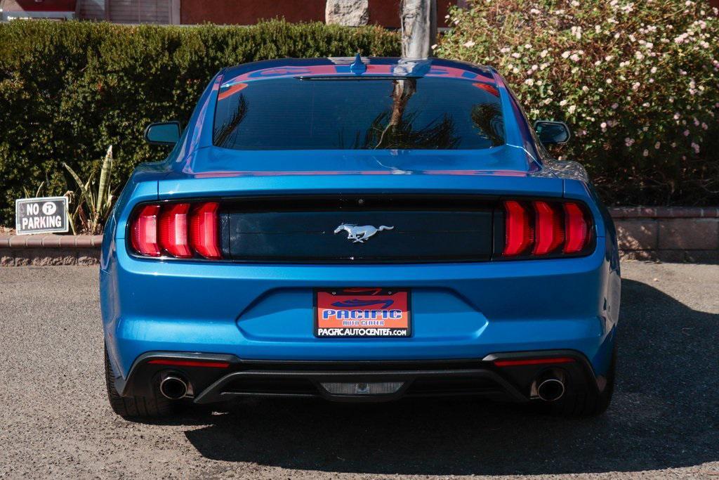 used 2021 Ford Mustang car, priced at $21,995