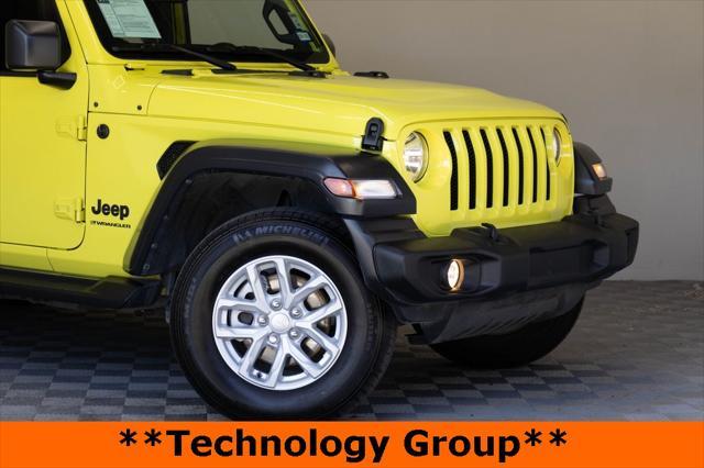 used 2023 Jeep Wrangler car, priced at $34,995