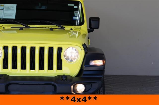 used 2023 Jeep Wrangler car, priced at $34,995