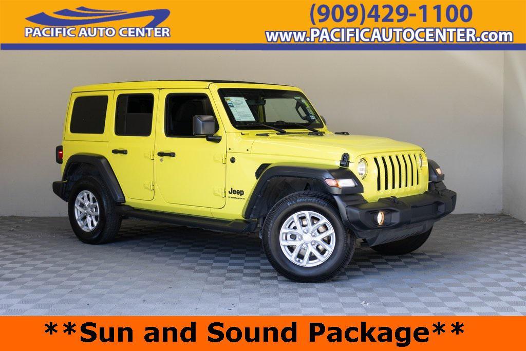 used 2023 Jeep Wrangler car, priced at $29,995