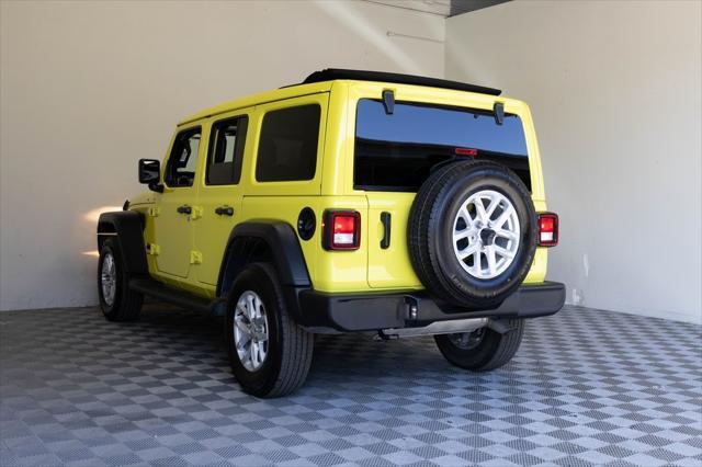 used 2023 Jeep Wrangler car, priced at $34,995