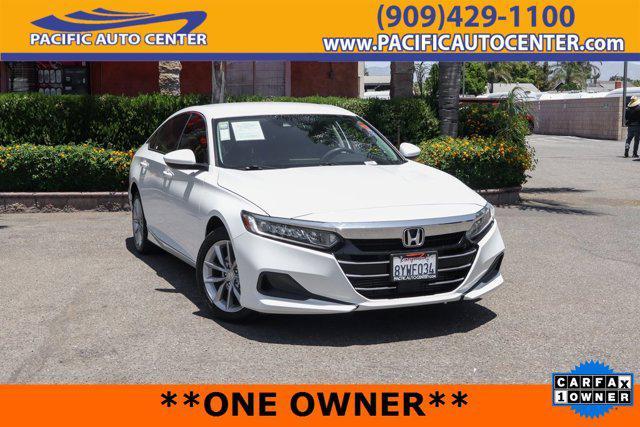 used 2021 Honda Accord car, priced at $18,995