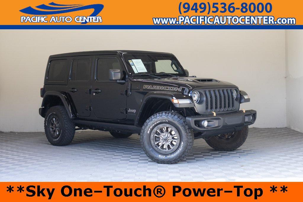 used 2022 Jeep Wrangler Unlimited car, priced at $62,995