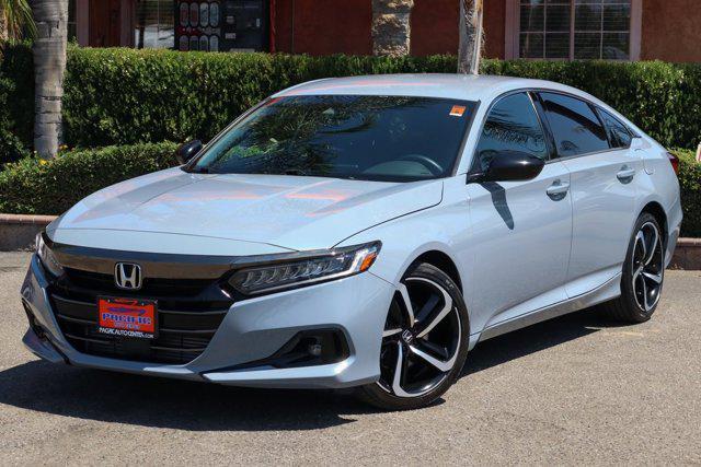 used 2021 Honda Accord car, priced at $23,995