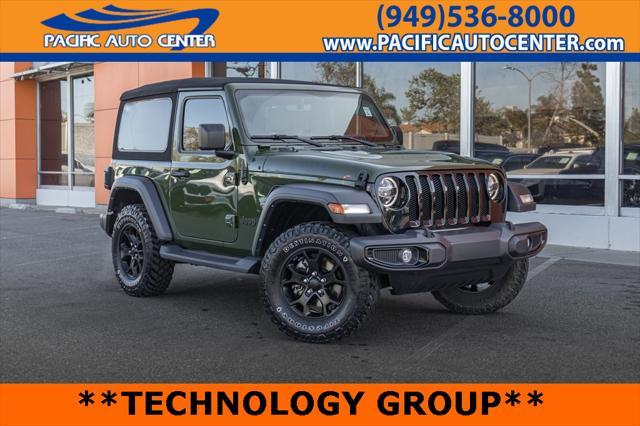 used 2022 Jeep Wrangler car, priced at $28,995