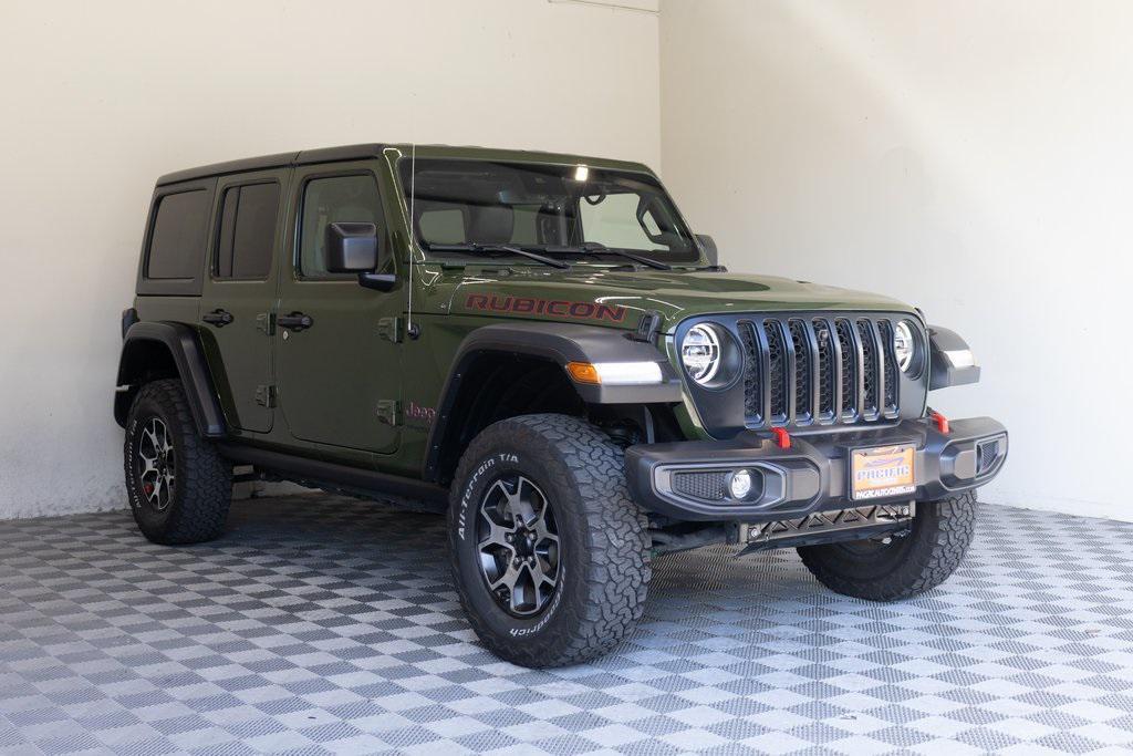 used 2022 Jeep Wrangler Unlimited car, priced at $37,995