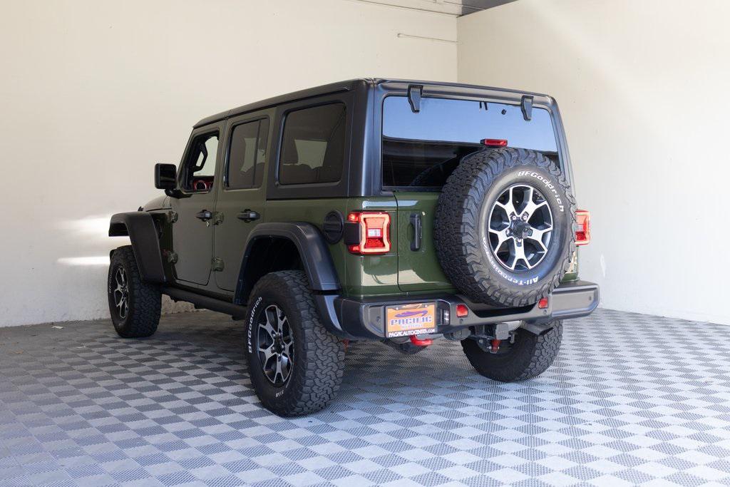 used 2022 Jeep Wrangler Unlimited car, priced at $37,995
