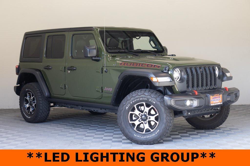 used 2022 Jeep Wrangler Unlimited car, priced at $37,995