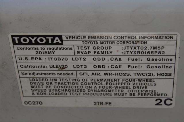 used 2018 Toyota Tacoma car, priced at $18,995
