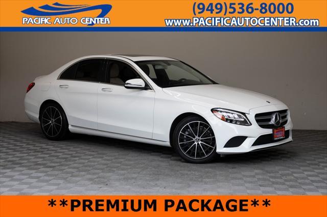 used 2019 Mercedes-Benz C-Class car, priced at $18,995