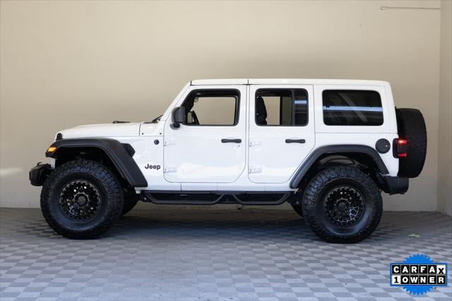used 2022 Jeep Wrangler Unlimited car, priced at $34,995