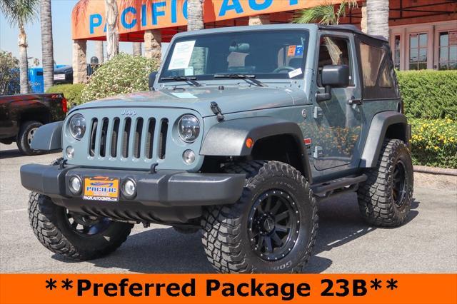 used 2015 Jeep Wrangler car, priced at $17,995