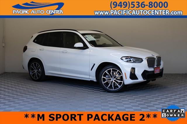 used 2022 BMW X3 car, priced at $30,995