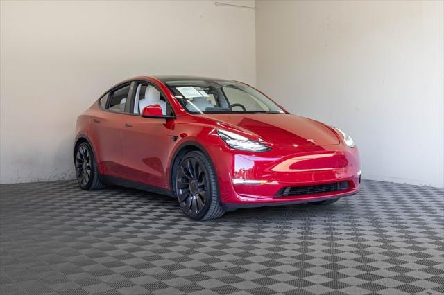 used 2022 Tesla Model Y car, priced at $31,995