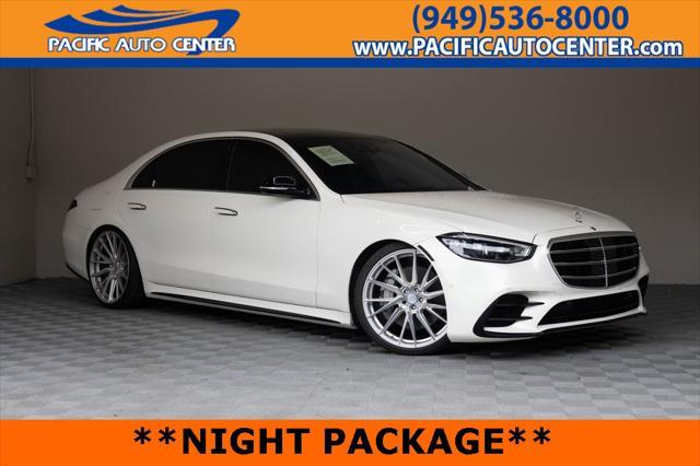 used 2021 Mercedes-Benz S-Class car, priced at $73,995