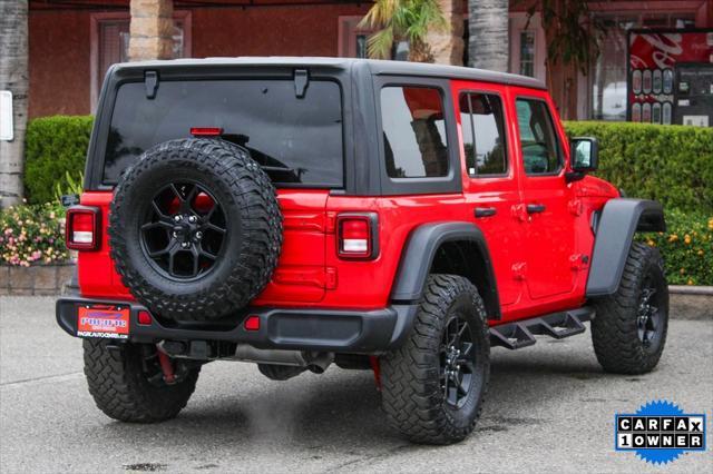 used 2024 Jeep Wrangler car, priced at $38,995