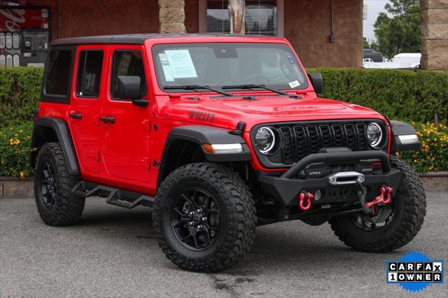 used 2024 Jeep Wrangler car, priced at $38,995