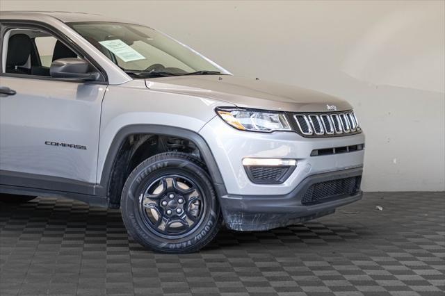 used 2021 Jeep Compass car, priced at $16,995