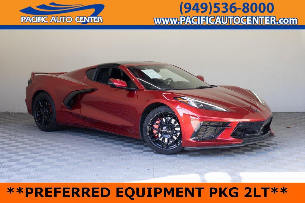 used 2021 Chevrolet Corvette car, priced at $63,995