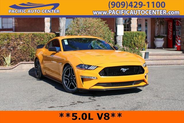 used 2022 Ford Mustang car, priced at $36,995