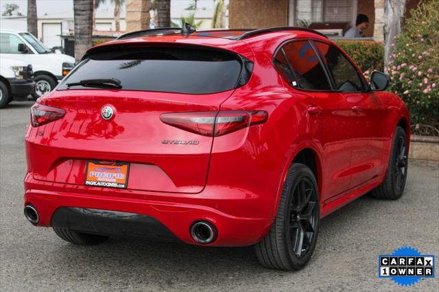 used 2021 Alfa Romeo Stelvio car, priced at $24,995