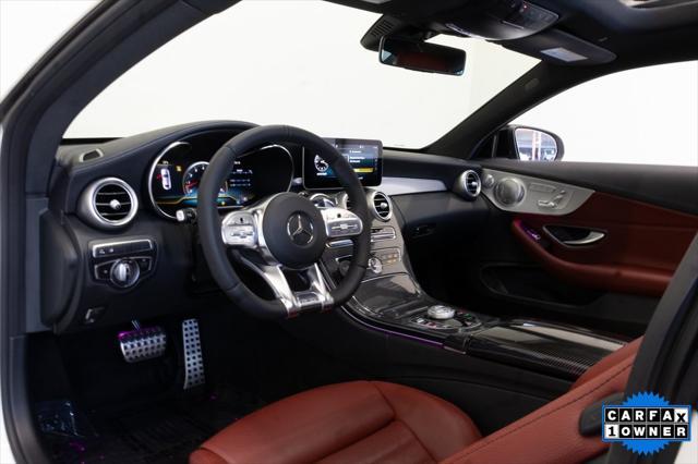 used 2020 Mercedes-Benz AMG C 43 car, priced at $41,995