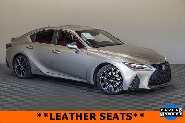 used 2021 Lexus IS 350 car, priced at $36,495