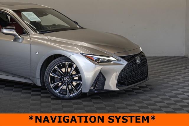 used 2021 Lexus IS 350 car, priced at $36,495