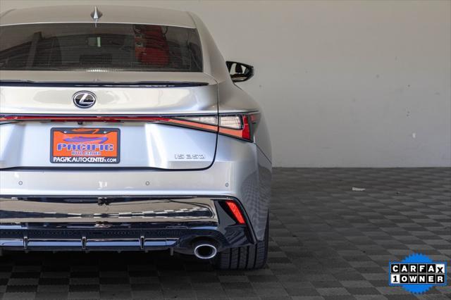 used 2021 Lexus IS 350 car, priced at $36,495