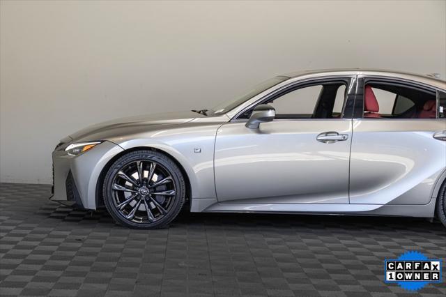 used 2021 Lexus IS 350 car, priced at $36,495