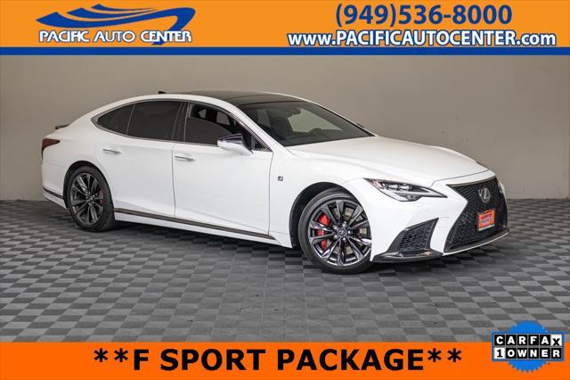 used 2021 Lexus LS 500 car, priced at $48,995