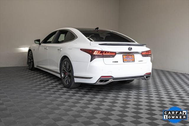 used 2021 Lexus LS 500 car, priced at $48,995