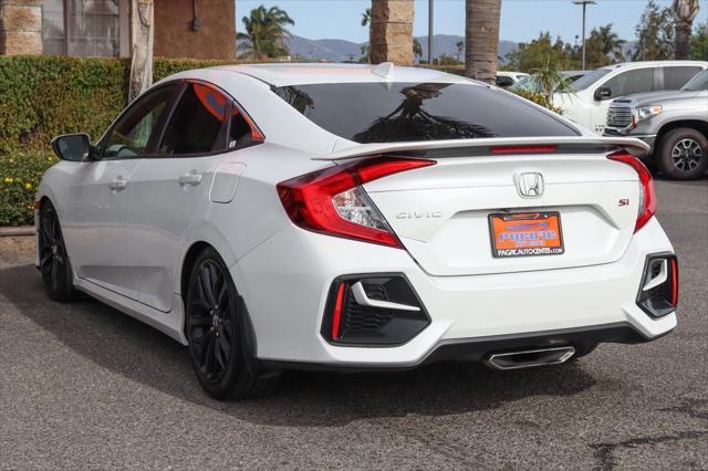 used 2020 Honda Civic Si car, priced at $20,995