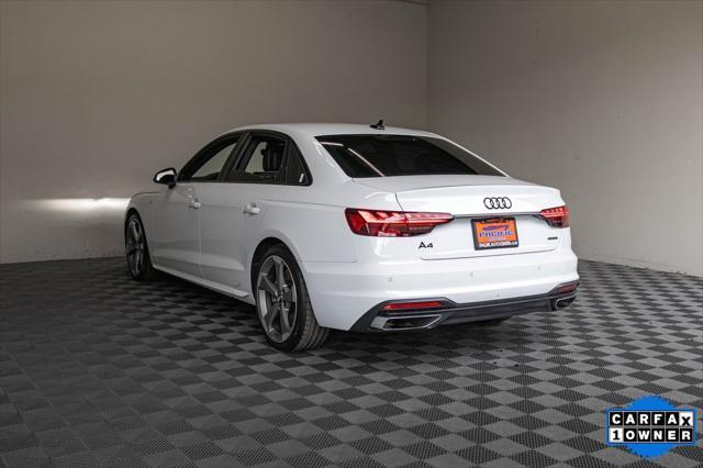 used 2021 Audi A4 car, priced at $27,995