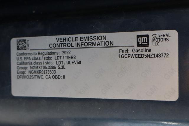used 2022 Chevrolet Silverado 1500 car, priced at $25,995