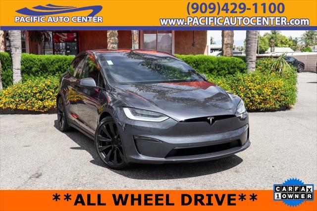 used 2023 Tesla Model X car, priced at $52,995