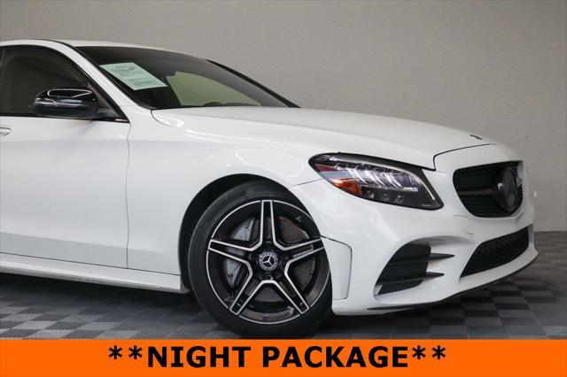 used 2019 Mercedes-Benz C-Class car, priced at $21,995